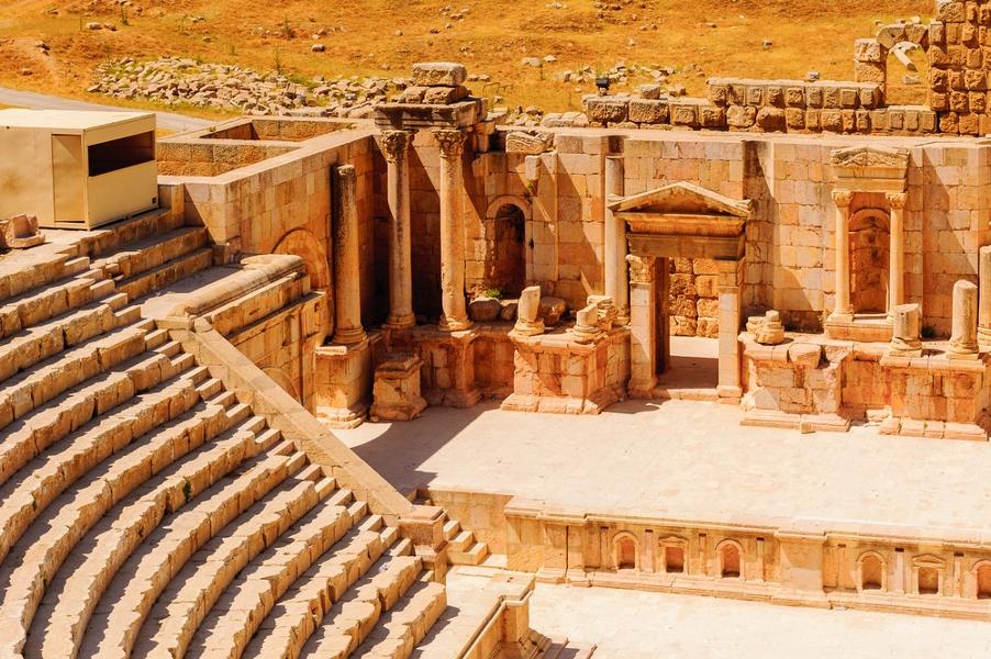 Voyage à travers les cités romaines de Jordanie